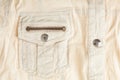Shirt flap patch-pocket Royalty Free Stock Photo