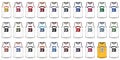 Shirts of American Basketball Cities