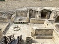 Shirvanshah baths on the territory of the Shirvanshah Palace complex in the historic district of Icheri Sheher Old town, 15th ce