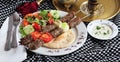 Shish kebab Royalty Free Stock Photo