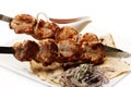 Shish kebab Royalty Free Stock Photo