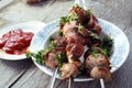 Shish kebab Royalty Free Stock Photo