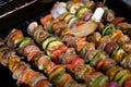 Shish Kebabs on the Grill Royalty Free Stock Photo