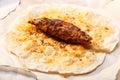 Shish kofte kebab