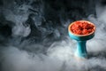 Shisha tobacco smoke Royalty Free Stock Photo