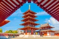 Shitenno-ji temple in Osaka, Japan