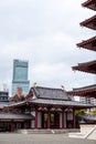 Shitennoji oldest Buddhist Temple in Japan founded in 593 by the prince Shotoku Taishi in Osaka