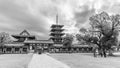 Shitennoji oldest Buddhist Temple in Japan founded in 593 by the prince Shotoku Taishi in Osaka