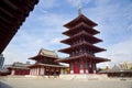 Shitennoji Temple Royalty Free Stock Photo