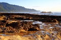 Shitiping Coastal spot featuring a natural staircase of eroded stone located at Hualien,