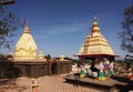 Shiv Shankar Indian Style God Temple With Ox And Old Design