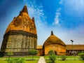 Ancient Shiva Dol Temple in Sivasagar,  Assam, India. Royalty Free Stock Photo