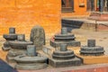 Shiva lingam sacred shire in India and hidu religion