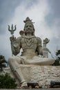 Shiva Parvathi statues on Kailasagiri hill , India Royalty Free Stock Photo