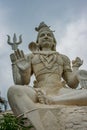 Shiva Parvathi statues on Kailasagiri hill , India Royalty Free Stock Photo