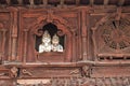 Shiva and Parvati, Kathmandu Durbar Square, Nepal Royalty Free Stock Photo