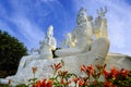 Shiva and Parvati on top of the Kailasagiri hill, Vizag