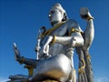Shiva statue with blue sky Royalty Free Stock Photo