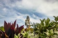 Shiva statue isolated at murdeshwar temple close up shots from unique angle Royalty Free Stock Photo