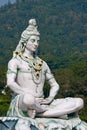 Shiva statue in Rishikesh, India