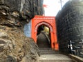 Shivaji Mahadarwaja entrance of Sajjangad fort.