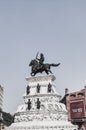 Shivaji statue in amritsar punjab, india