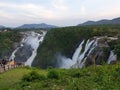 Shivanasamudra water falls, magnifying, kaveri river Royalty Free Stock Photo