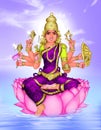 Shivathuthi Devi, a Hindu goddess