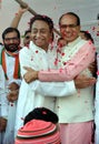 Shivraj singh chouhan and Kamal nath Royalty Free Stock Photo