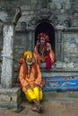 Shivratri Festival and baba`s at the Pashupatinath temple