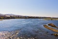 ShiWei, the town of sino-russian border, Inner Mongolia, China Royalty Free Stock Photo