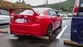 Shizuoka Japan September 8 2018 red Honda Accord Euro R parked in a parking lot Royalty Free Stock Photo