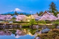 Shizuoka, Japan in Spring Royalty Free Stock Photo