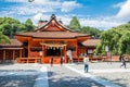 Shizuoka Prefecture ,Japan - August 19, 2017:Fujisan Sengen Shrine was one of the largest and grandest shrines in the city of F