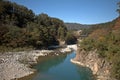 Sho River, Shirakawa-go, Japan Royalty Free Stock Photo