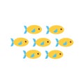 Shoal of fish icon