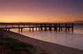 Shoalhaven river at dawn Royalty Free Stock Photo