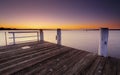 Shoalhaven river dawn Royalty Free Stock Photo