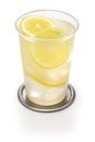 Shochu Japanese distilled beverage highball with lemon