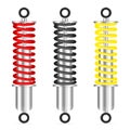 Shock absorbe set Royalty Free Stock Photo