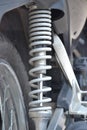 shock absorber motorcycle Royalty Free Stock Photo