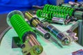 Shock absorbers, springs, vibration dampers and suspension elements on the counter parts