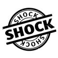 Shock rubber stamp