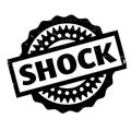 Shock rubber stamp Royalty Free Stock Photo