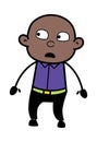 Shocked Cartoon Bald Black Cartoon