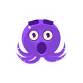 Shocked Funny Octopus Emoji