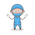 Shocked Surgeon Doctor Expression Vector