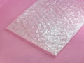 Shockproof material - Air Bubble Sheet Royalty Free Stock Photo