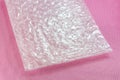 Shockproof material - Air Bubble Sheet Royalty Free Stock Photo