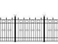 Shod fence horizontal seamless